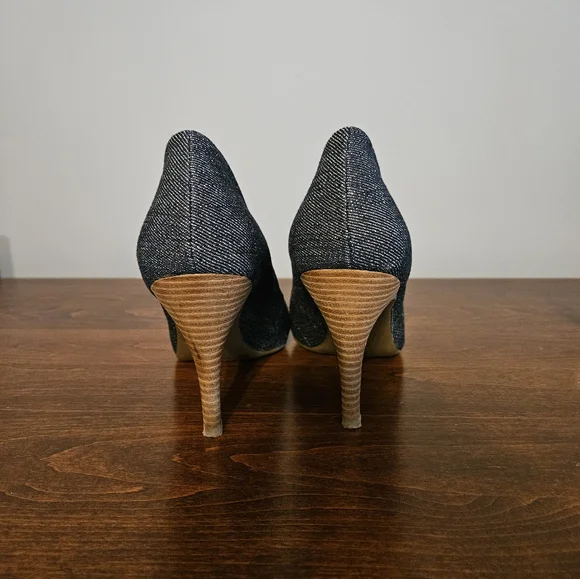 Jessica Simpson denim pumps Oscar - Picture 6 of 9